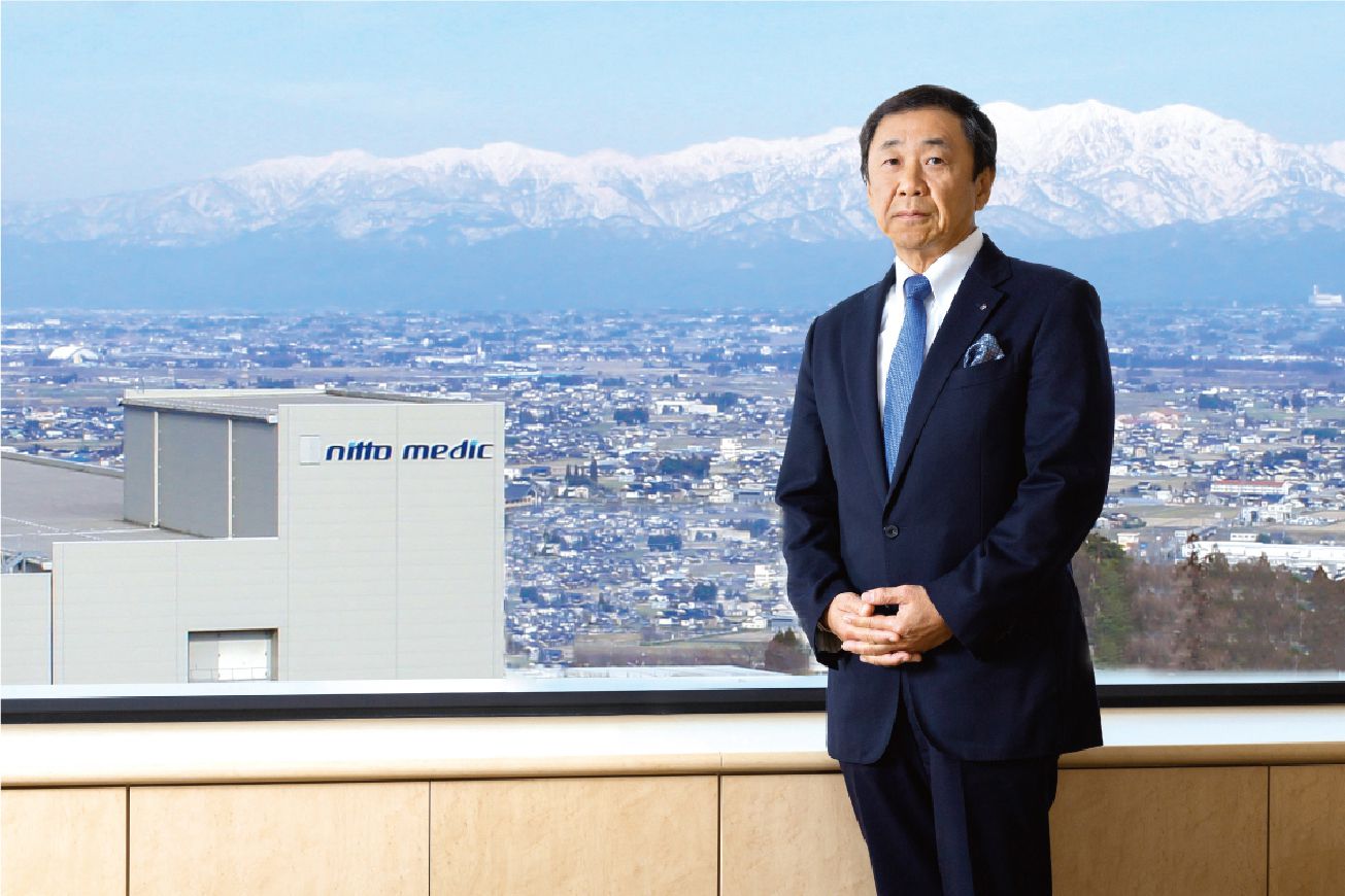 Ryu Nakai, President and CEO of Nitto Medic Co., Ltd.
