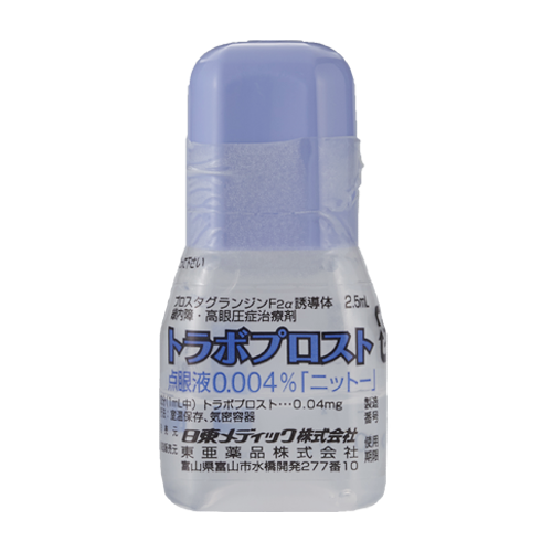 トラボプロスト点眼液0.004%「ニットー」詳細 | 日東メディック | 日東メディック株式会社