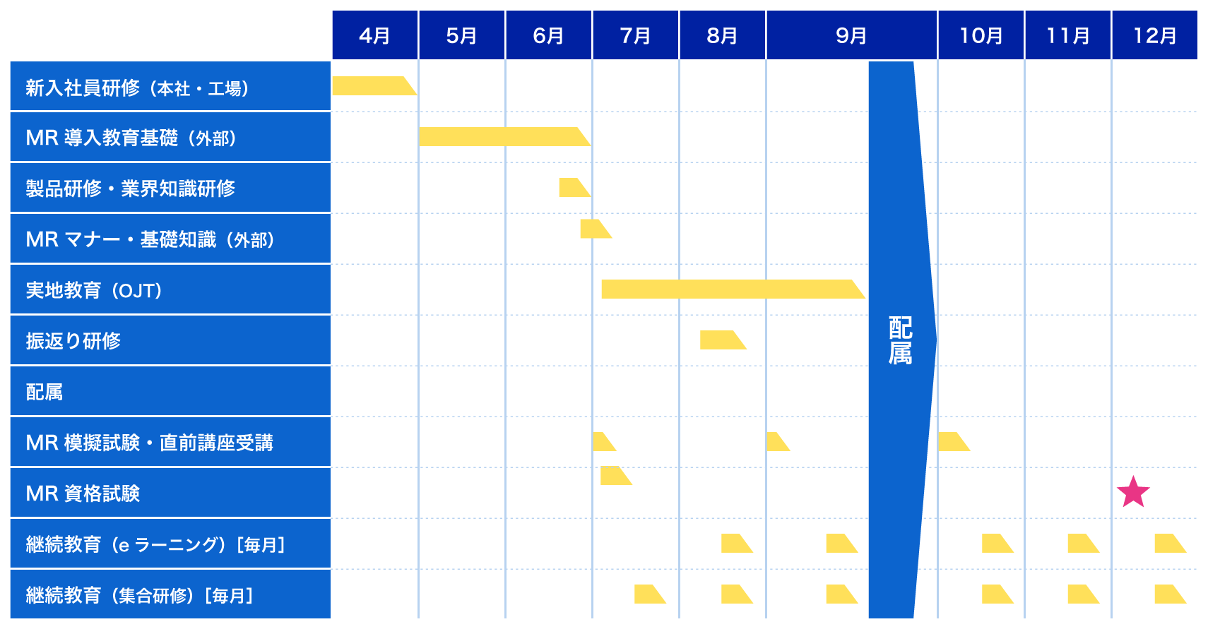 研修スケジュール